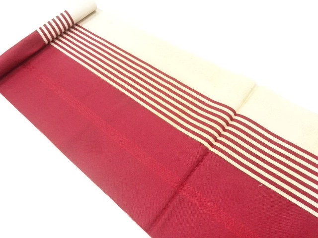 JAPANESE KIMONO / ANTIQUE 8-SUN OBI FABRIC BOLT